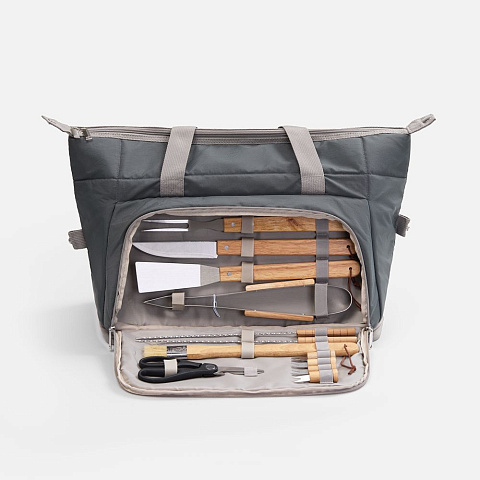 Набор для барбекю Grillmoor, темно-серый (графит) - рис 2.