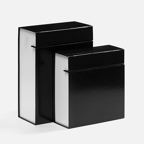 Коробка складная Wishful, M, черная - рис 6.