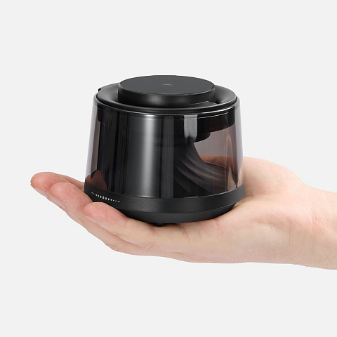 Bluetooth-колонка с подсветкой и беспроводной зарядкой Quantium, черная - рис 5.