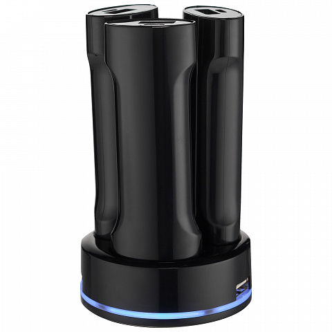 Станция с 3 внешними аккумуляторами - рис 3.